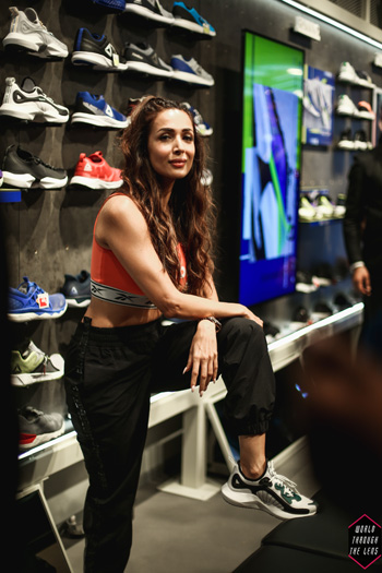 Malaika Arora, Brand Ambassador, Reebok India at the Reebok store launch in Ambience Mall, Vasant Kunj 2