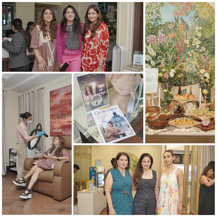 Pause Pamper & Glow: GlobalSpa and ISAAC Luxe Celebrate Wellness for Mother’s
